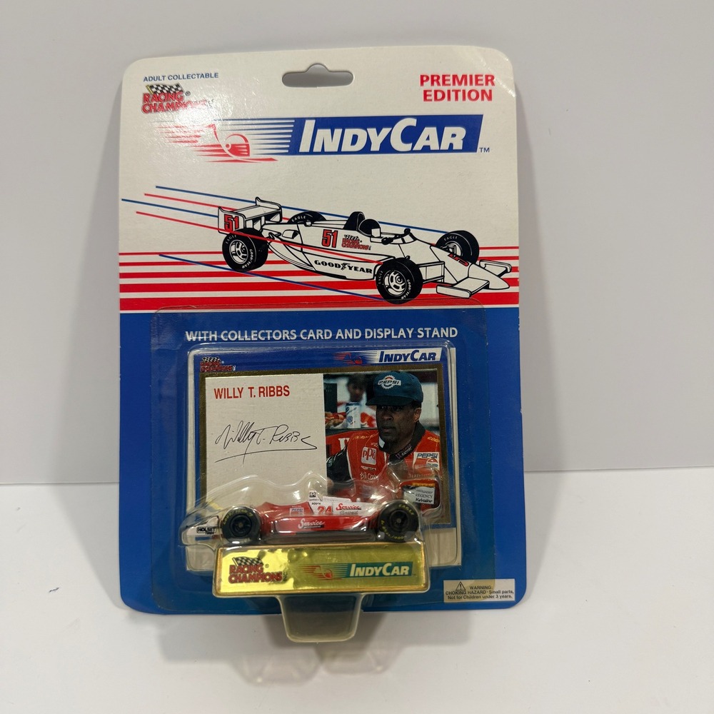 Racing Champions IndyCar Willy T. Ribbs OS Red New Diecast Car 05100-05225R